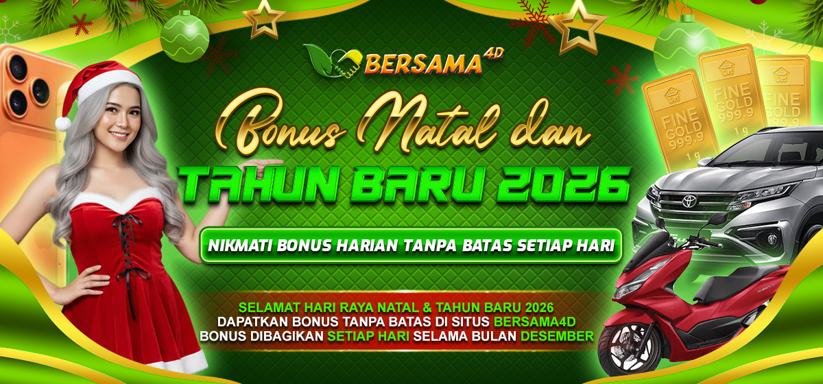BANNER NATAL & TAHUN BARU 2026 BERSAMA4D